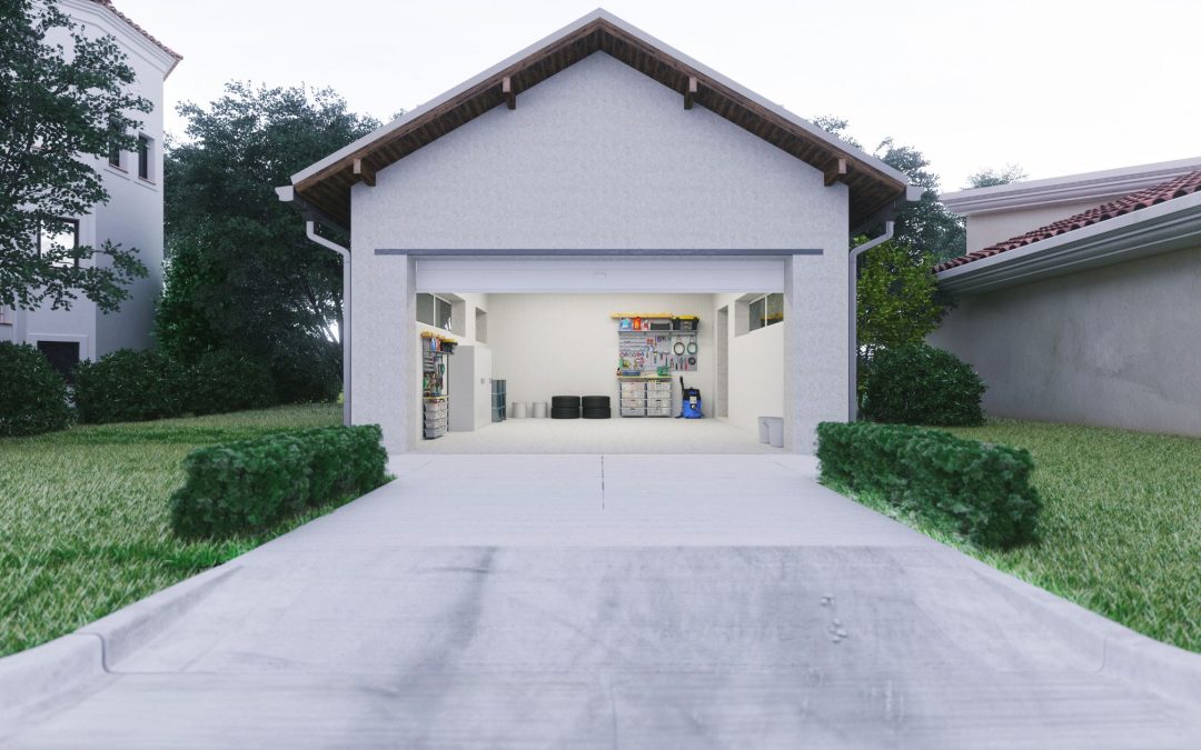 Concrete Garage Floor And Driveway